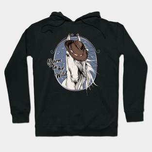 Horse Barn to Be Wild Hoodie